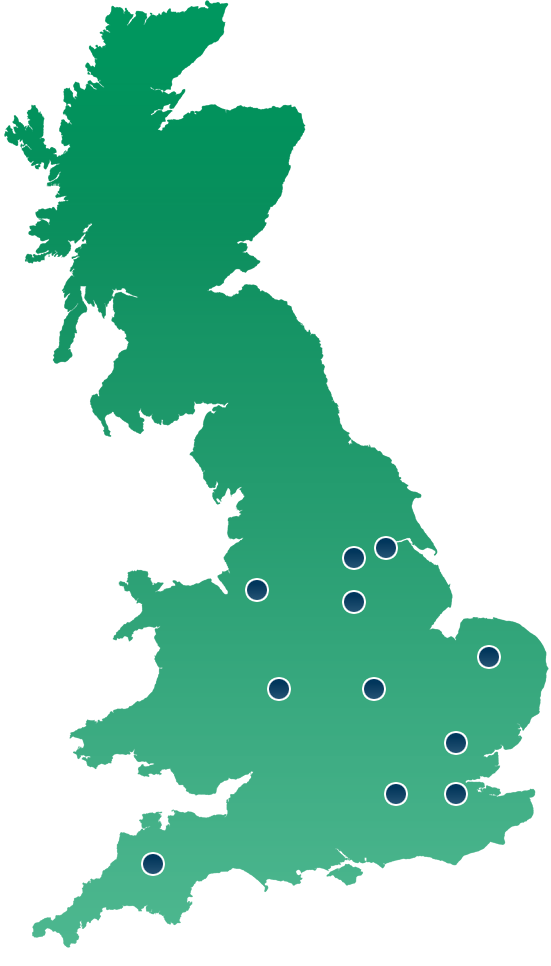 UK silica locations